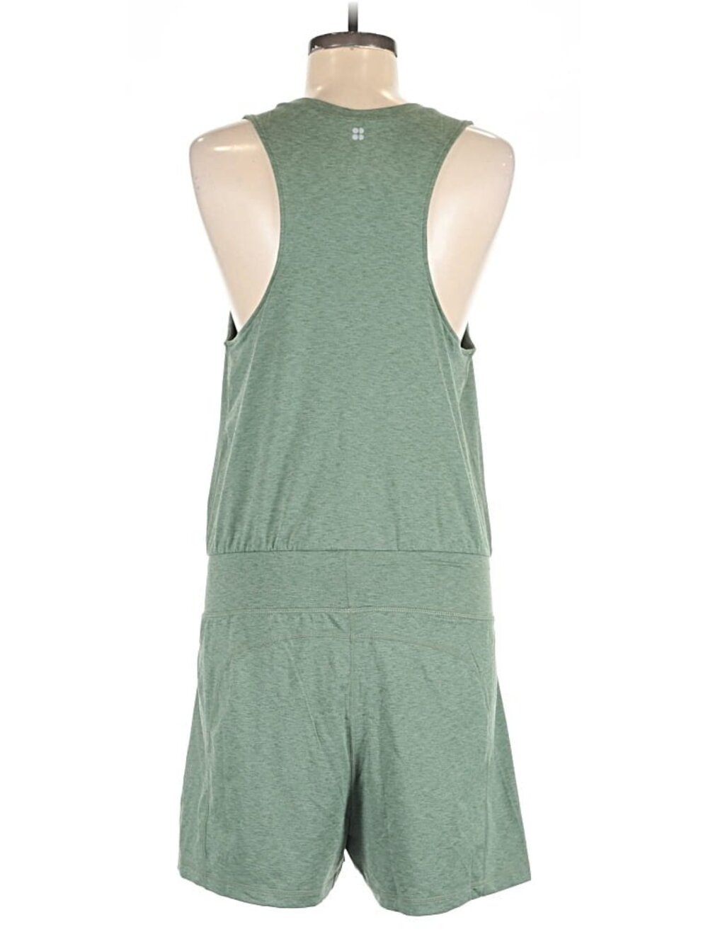 Sweaty Betty Gary Sleeveless Romper Green Size Medium Super Soft - Picture 4 of 5